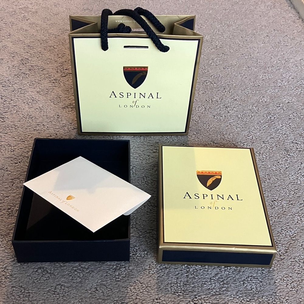Aspinal of London Gift Set with Box and Bag